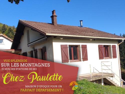 Chez Paulette Cocon familial garantit Vue imprenable sur la vallée ! : Maisons de vacances proche de Saulxures-sur-Moselotte