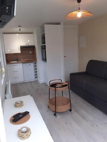 Studio Canapé convertible 2 pers avec jardin et parking clos : Appartements proche de Merlimont