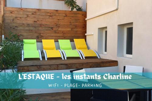 L'Estaque -les instants Charline : Appartements proche de Sausset-les-Pins