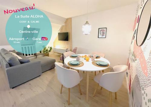 La Suite ALOHA, Elegant & Cosy : Appartements proche de Montreuil-sur-Thérain