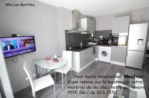 Gite-les-myrtilles : Appartements proche de Barbey-Seroux