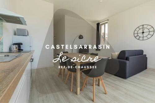 Le sicre - T3 lumineux avec 2 chambres et 1 canapé lit : Appartements proche de Castelmayran