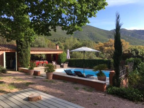 Gite dans le maquis avec piscine privée : Maisons de vacances proche de Valle-di-Mezzana