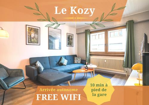 Le Kozy - WIFI - Centre ville - Proche commerces : Appartements proche de Buhl-Lorraine