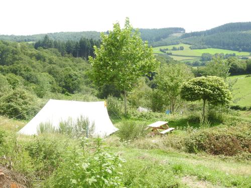 Camping La Forêt du Morvan : Tentes de luxe proche de Moulins-Engilbert