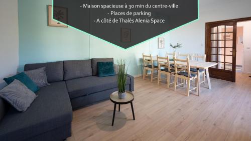 Le Turquoise Maison Toulouse : Maisons de vacances proche de Portet-sur-Garonne