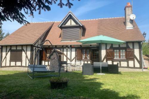 Gîte de charme 6P en Sologne Jacuzzi Piscine chauffée sud Orléans Beauval : Maisons de vacances proche de Brinon-sur-Sauldre
