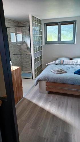 Appartement d'une chambre avec terrasse amenagee et wifi a Publier a 3 km de la plage : Appartements proche de Marin