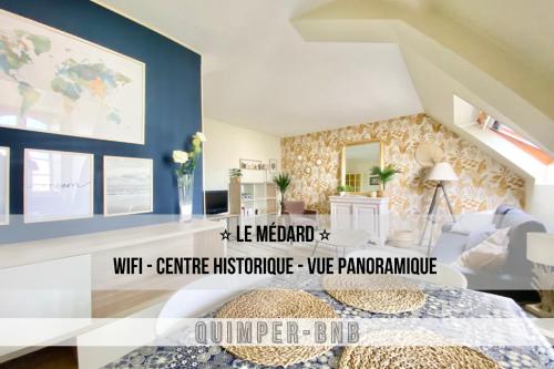 LE MEDARD - Confort - Wifi - Centre historique - Entrée Autonome : Appartements proche de Pluguffan