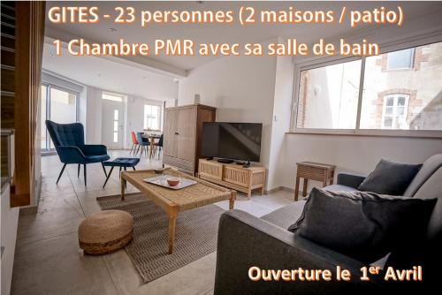 LE PATIO - 23 Personnnes - 1 chambre PMR - 12 min du PUY DU FOU : Maisons de vacances proche de Saint-Amand-sur-Sèvre