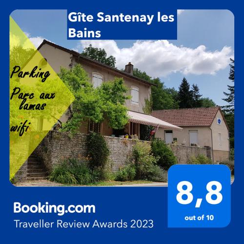 Gîte Santenay les Bains : Maisons de vacances proche de Saint-Gervais-sur-Couches