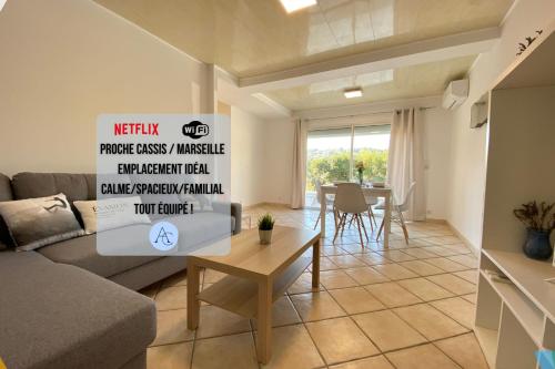 ☆ L'évasion En Provence ☆ Clim-Wifi-Netflix ☆ : Appartements proche de Carnoux-en-Provence