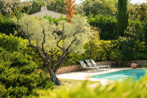 Villa Tessa for 14 people with private pool sauna and gym close to Aix en Provence : Villas proche de Saint-Estève-Janson