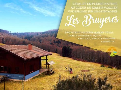 Chalet les bruyères, baby foot, ping Pong et barbecue : Chalets proche de Fresse-sur-Moselle