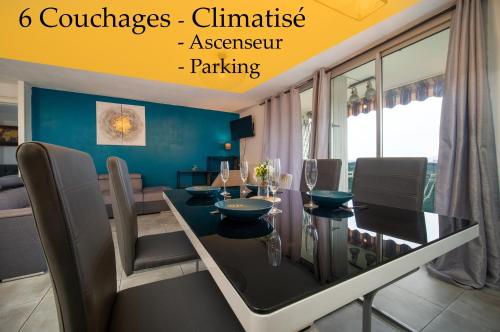 Appartement climatisé terrasse parking 6 couchages : Appartements proche de Plan-de-Cuques