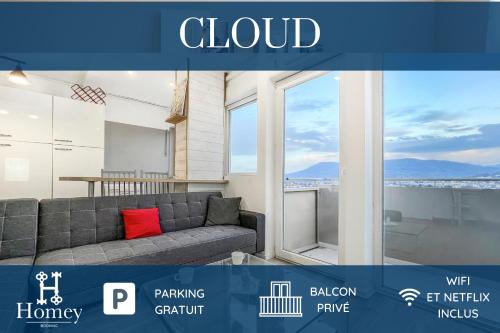 HOMEY CLOUD - Parking gratuit / Netflix /Elegant/Appartement tout confort : Appartements proche de Monnetier-Mornex