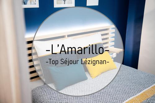 L'Amarillo Clim Wifi Centre ville 4 pers : Appartements proche de Lézignan-Corbières