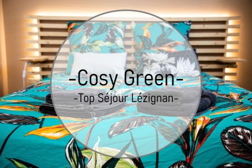 Cosy Green Clim Wifi Centre ville 2 pers : Appartements proche de Lézignan-Corbières
