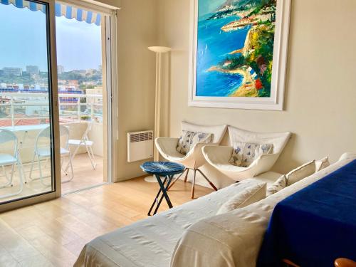 Riviera Prestige Vue Mer Panoramique Proche gare : Appartements proche de Roquebrune-Cap-Martin