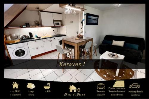 Keraven, charmante maisonnette, piscine commune 1-4 personnes : Maisons de vacances proche de Riec-sur-Belon