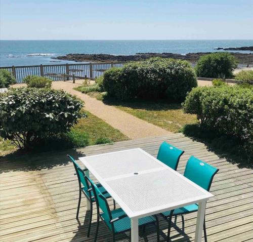 Std terrasse & jardinet vue océan & accès plage : Appartements proche de Le Croisic