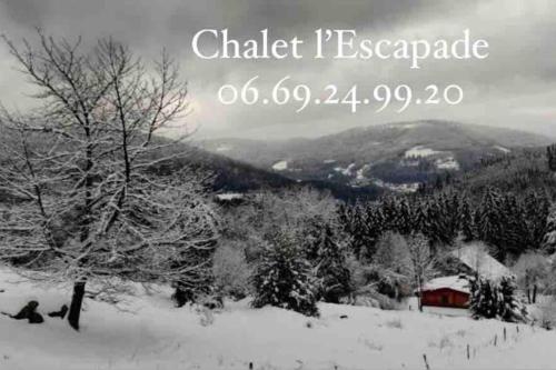 Chalet l’Escapade pleine nature Bain Nordique 6 personnes : Chalets proche de Girmont-Val-d'Ajol