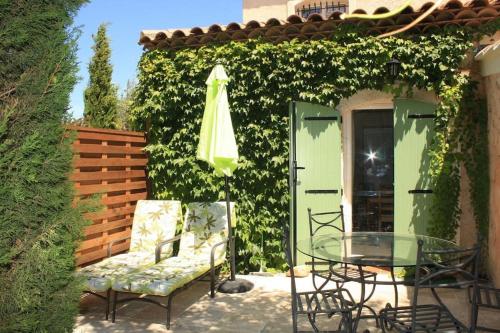 Studio cosy avec grande terrasse au calme : Maisons de vacances proche de Saint-Cyr-sur-Mer