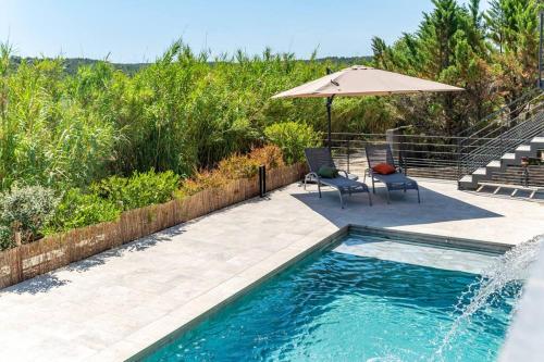 Villa Bella Vista - Contemporary villa with pool and dominant views : Villas proche de Les Matelles