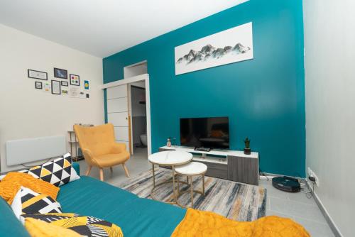 Le Paradis Bleu : Appartements proche d'Omex