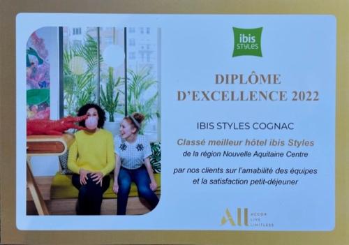 Ibis Styles Cognac : Hotels proche de Saint-Brice