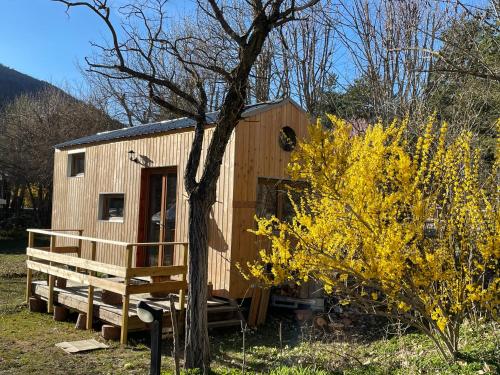 Tiny House : Lodges proche de Châteauneuf-d'Oze