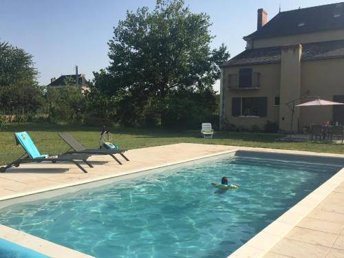 Villa Le Printemps, maison 16 pers. avec piscine : Maisons de vacances proche de Montreuil-sur-Loir
