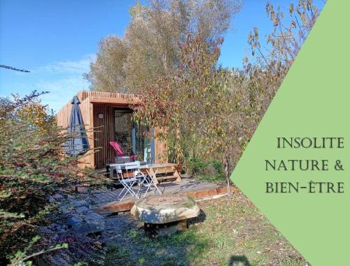 Mini maison nature et confort La Renardise : Maisons de vacances proche de Saint-Jean-d'Arvey