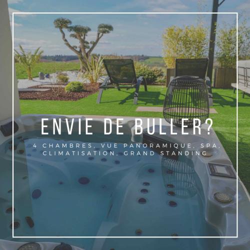 La Bellevue avec Spa : Maisons de vacances proche de Villebrumier