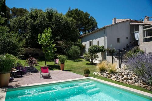 Villa 4 étoiles climatisée piscine Luberon Provence Lauris/Lourmarin : Villas proche de Puyvert