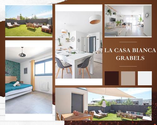 La Casa Bianca Grabels Proche Montpellier Hôpitaux- Facultés : Villas proche de Murles