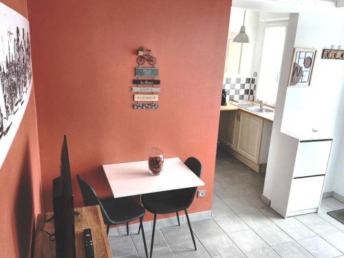 studio mezzanine avec terrasse : Appartements proche de Saint-Julien-de-Concelles