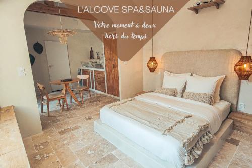 l-Alcove - SPA&SAUNA privé - Oliveraie d-Eurocentre : Appartements proche de Savenès