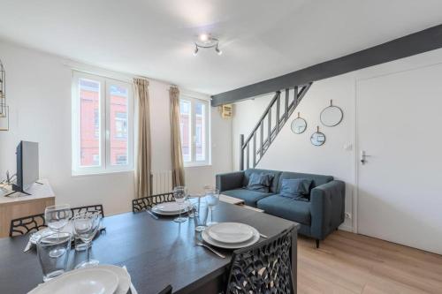 Charming renovated 2 bedroom apartment : Appartements proche de Marquette-lez-Lille