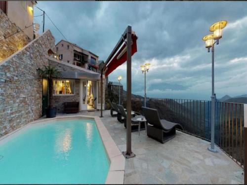 Attractive holiday home in Mazzola with sauna : Appartements proche de Piedicorte-di-Gaggio