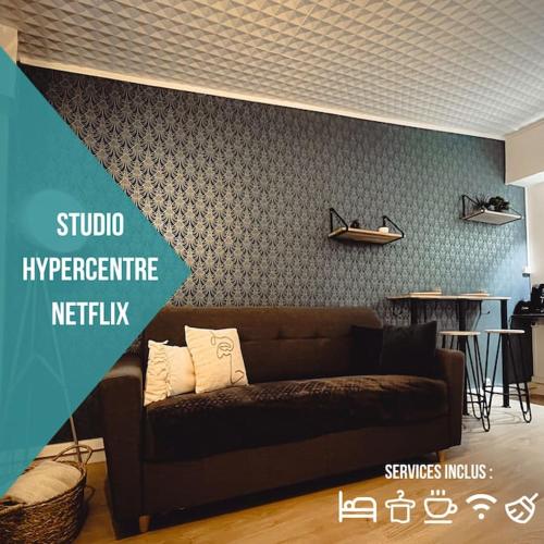 Le Studio des Halles • Hypercentre • Netflix : Appartements proche de Luant