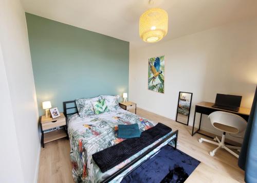 Chambres privatives dans un appartement intégralement équipé : Appartements proche de Portet-sur-Garonne