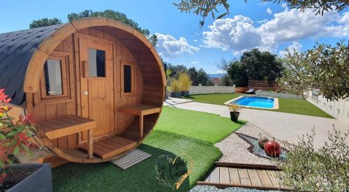 La Pépite d'Amour, spa, sauna, piscine à volonté ! : Villas proche de Sainte-Anastasie-sur-Issole