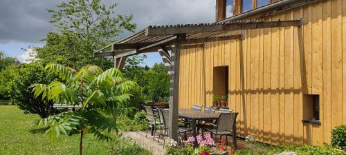 Les cabanes de pellier : Maisons de vacances proche de Mesnois