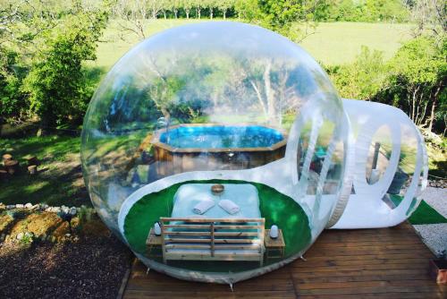 La bulle étoile : Tentes de luxe proche de Rivières