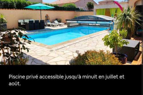 Petit Paradis wifi Spa Piscine Vélo Collioure 10 mn : Appartements proche de Saint-André
