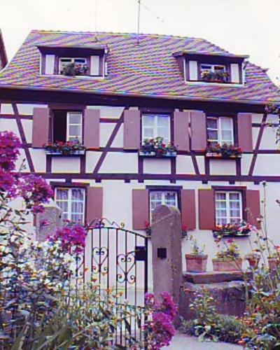 Maison alsacienne sur 2 niveaux : Maisons de vacances proche de Soultzbach-les-Bains