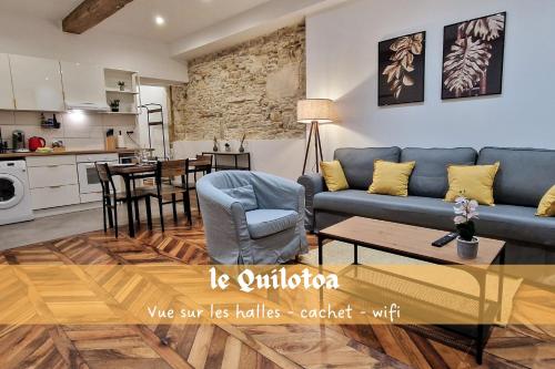 Charme, Confort & vue sur les Halles - Le Quilotoa : Appartements proche d'Annoisin-Chatelans