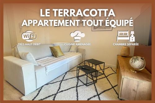 Le TerraCotta - Appartement tout équipé à Niort : Appartements proche de Saint-Romans-des-Champs