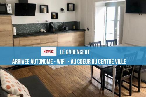 LE GARENGEOT - WIFi - CENTRE VILLE - PROPERTY RENTAL NM : Appartements proche de Montreuil-sous-Pérouse